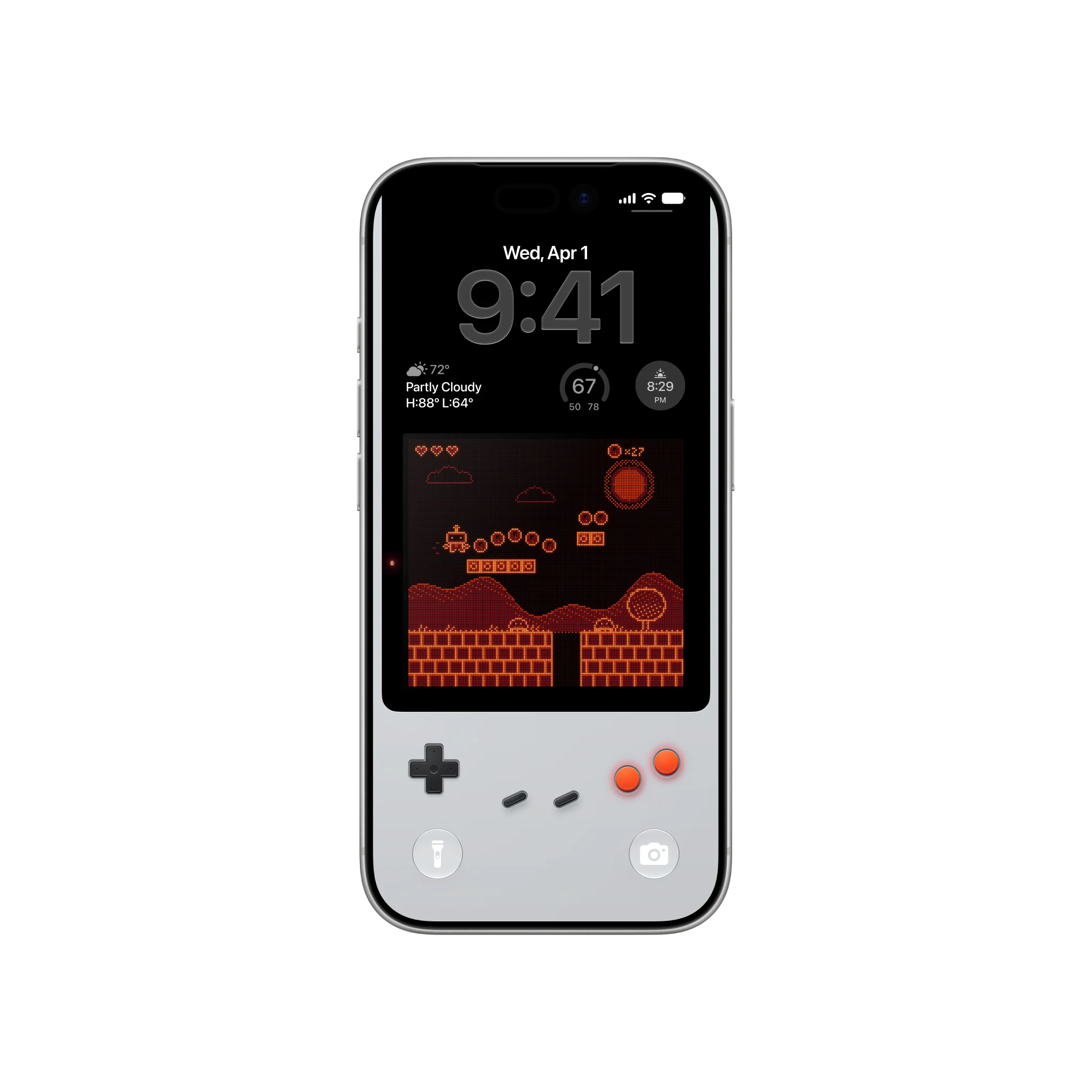 Retro Games Vermilion on a phone